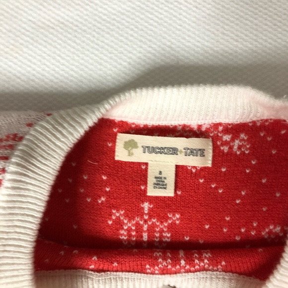 Tucker + Tate Girls Winter Sweater Dress Size 8 - Picture 3 of 5